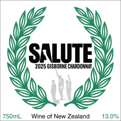 Art work for Salute Gisborne Chardonnay label inspired by Peter Norman and the 1968 Olympic podium salute